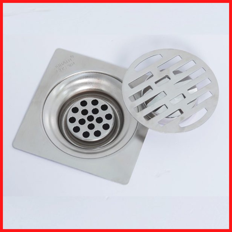 Phễu Thoát Sàn Inox 304 Chống Côn Trùng
