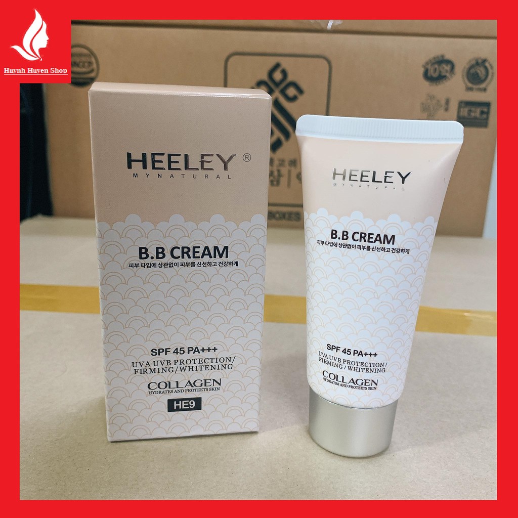 [auth] Kem nền trang điểm BB Cream Collagen 3 Trong 1 Heeley Hàn Quốc  tuýp 50g | BigBuy360 - bigbuy360.vn