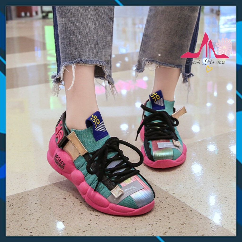 Giày thể thao nữ 💝 FREESHIP 💝 Giày sneaker nữ đế  bánh mỳ Chất - Độc -Lạ | BigBuy360 - bigbuy360.vn