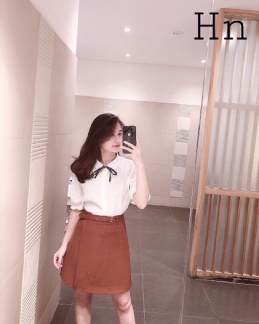 [ trợ Giá] chân váy A đai sắt CVS012133