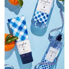 [𝐌Ẫ𝐔 𝐓𝐇Ử 𝟏𝟎𝐌𝐋] Xịt thơm toàn thân lưu hương nước hoa Bath and Body Works - Gingham ＢＡＴＨ-ＢＯＤＹＭＩＳＴ