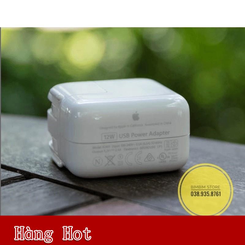 Củ sạc ipad 12w dành cho iphone ipad 2/3/4 ipad mini 1/2/3/4 ipad air 1/2/3