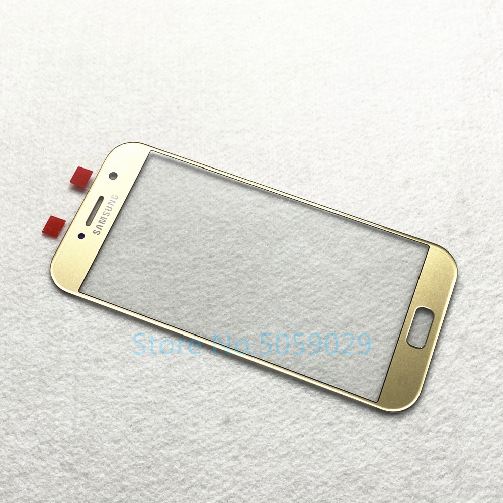 For Samsung Galaxy A3 A5 A7  A320 A520 A720 LCD Display Outer Touch Panel Screen Glass Replacement Front Glass Lens