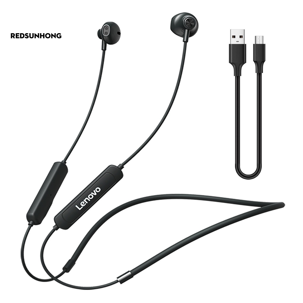 Tai Nghe Bluetooth 5.0 RSH.z Đeo Cổ Giảm Tiếng Ồn Kiểu Dáng Thể Thao