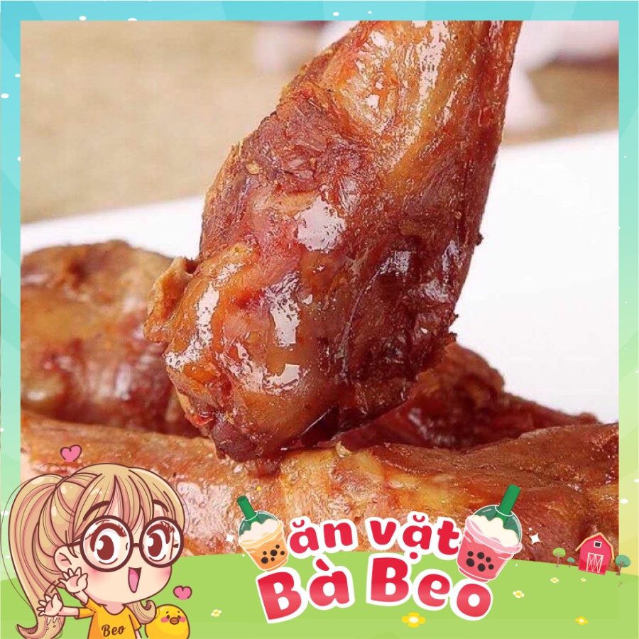 Đùi gà cay Tứ Xuyên tẩm mật ong ăn liền 1 gói 32gr đồ ăn vặt Sài Gòn vừa ngon vừa rẻ | Dacheng