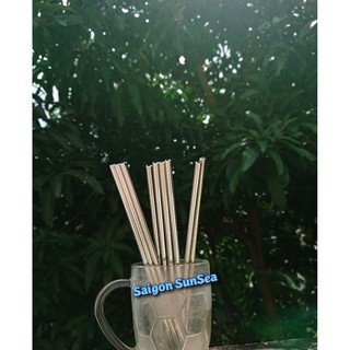 Ống hút inox tái sử dụng nhiều size sử dụng nhiều lần