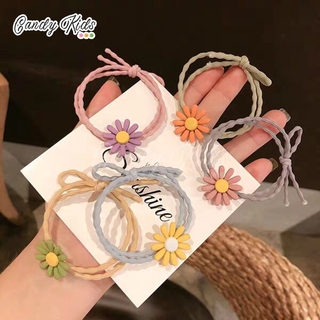 Dây cột tóc co giãn nhiều màu phong cách hàn quốc