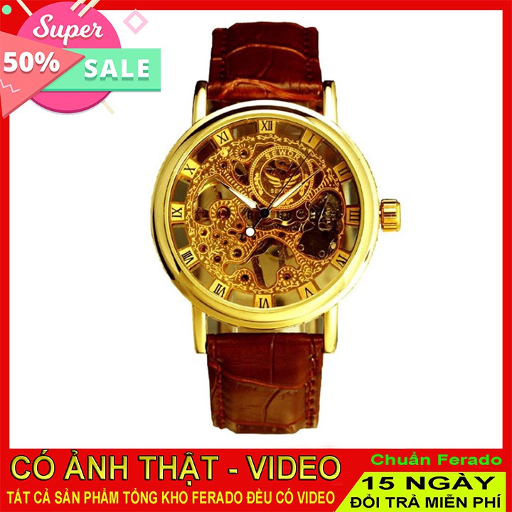 Đồng hồ nam lộ máy sewo Automatic