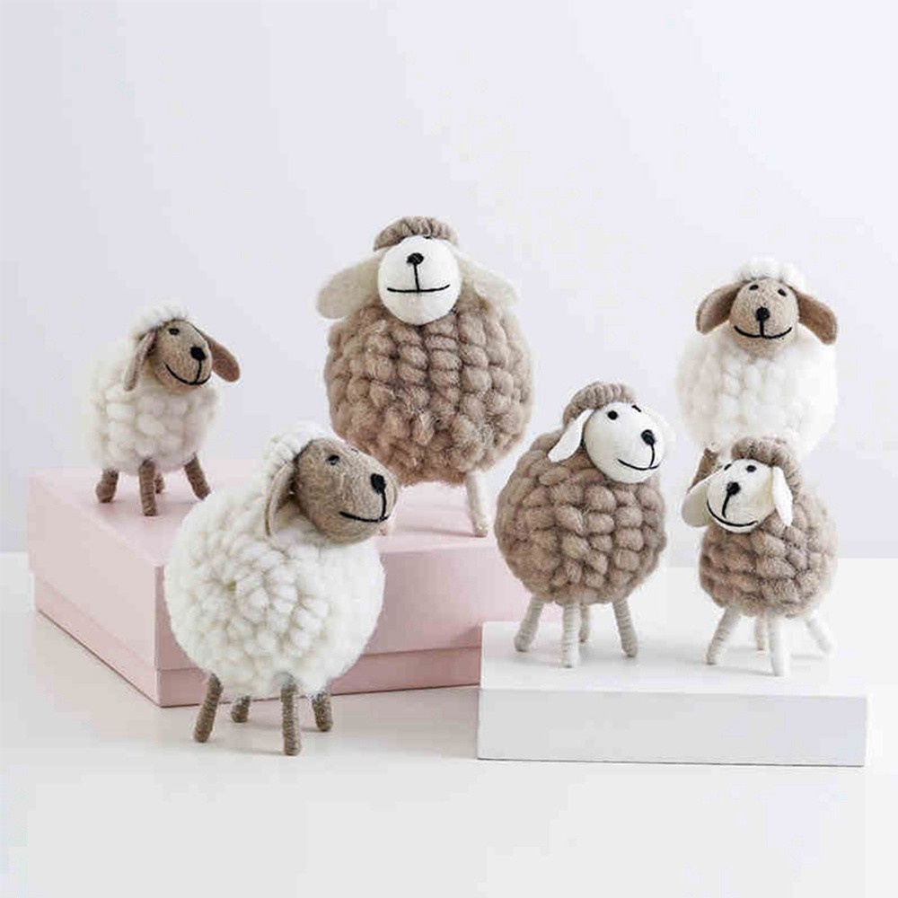 Đồ trang trí Chú Cừu Giovanni Mini Dễ Thương Dùng Trang Trí Bàn Làm Việc
