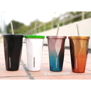 Ly giữ nhiệt Starbucks Cold Cup 473ml tặng kèm ống hút inox