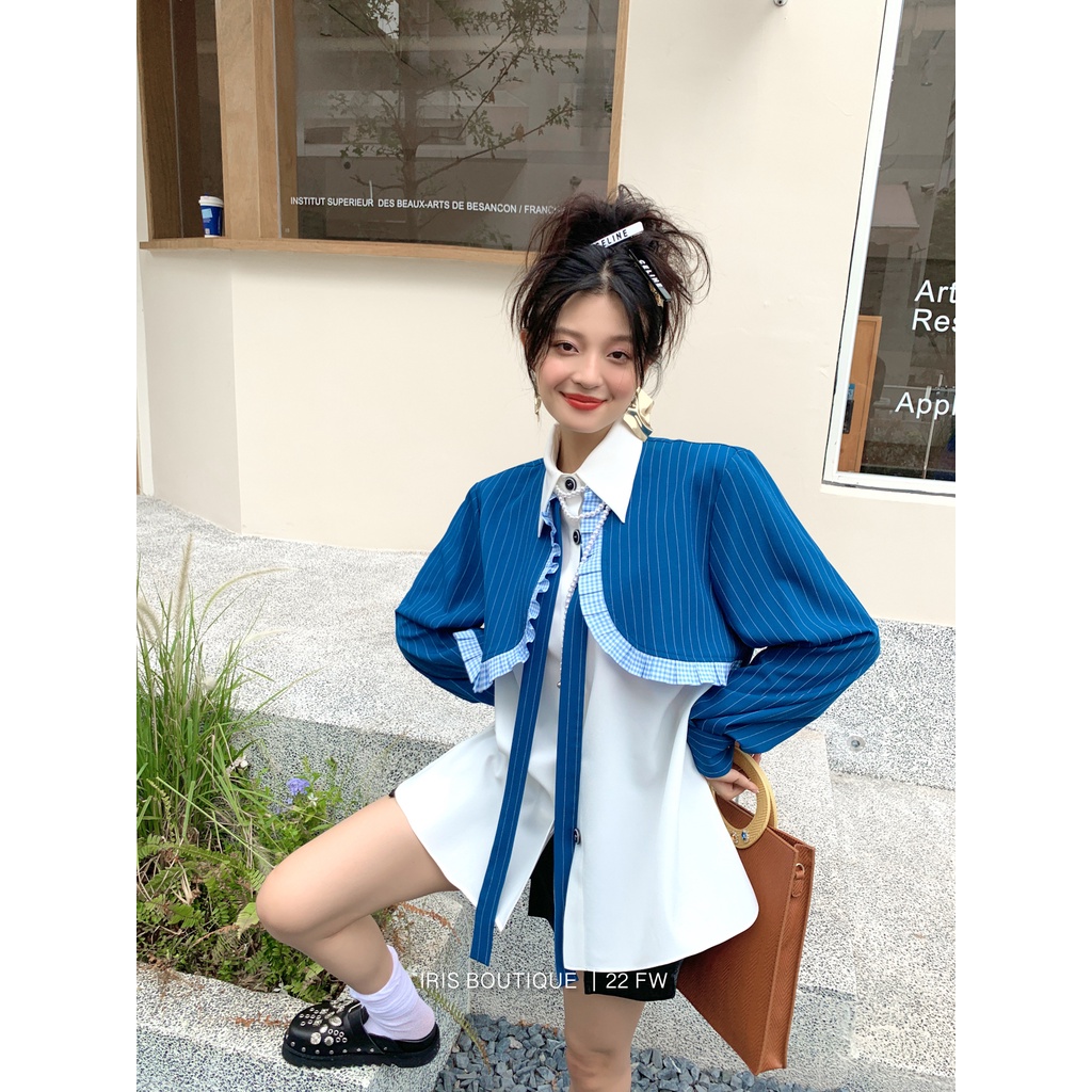 Iris Boutique IS2251411 Tokyo story shirt Áo sơ mi phong cách độc đáo