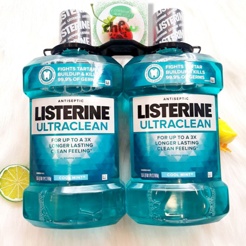 Nước súc miệng Listerine Cool Mint 1.5lít