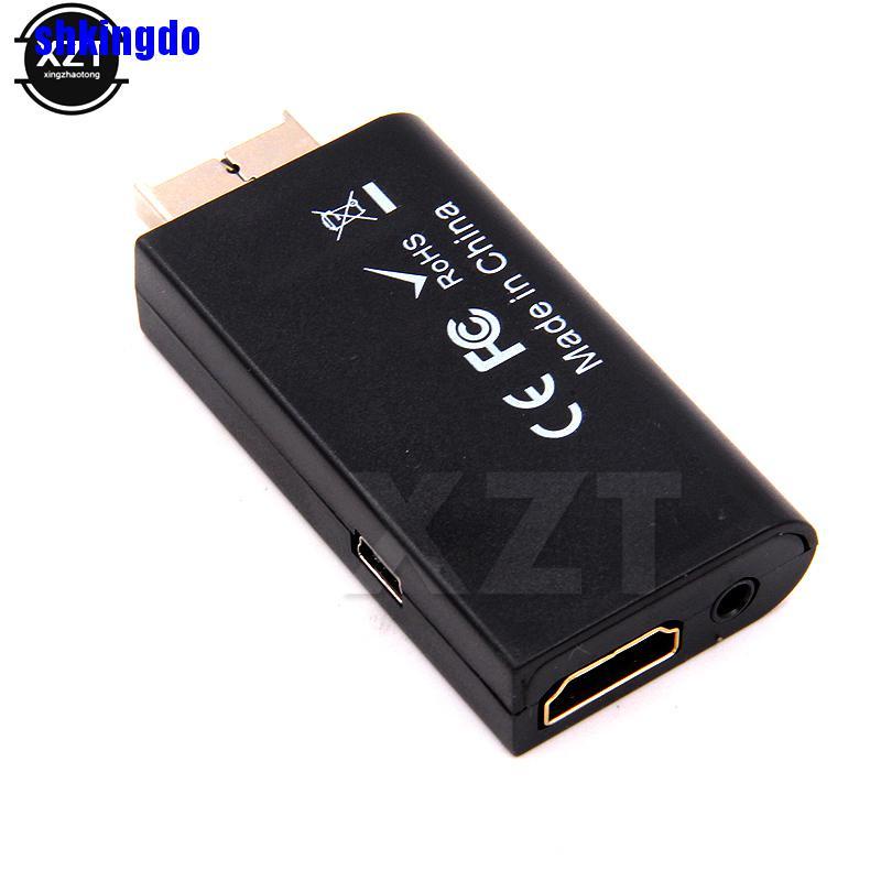 Bộ Chuyển Đổi Shk Ps2 Sang Hdmi Video Với Đầu Ra Âm Thanh 3.5mm Cho Hdtv