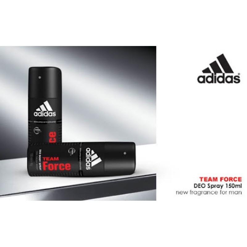 Xịt khử mùi toàn thân nam Adidas Team Force 150ml nội địa Usa