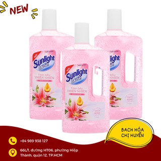 Nước lau sàn Sunlight hương hoa lily chai 1 kg