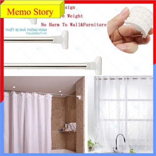 Thanh treo rèm cửa inox không cần khoan tường HT03