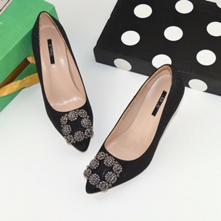 Giày cao cấp đính đá 7,5cm