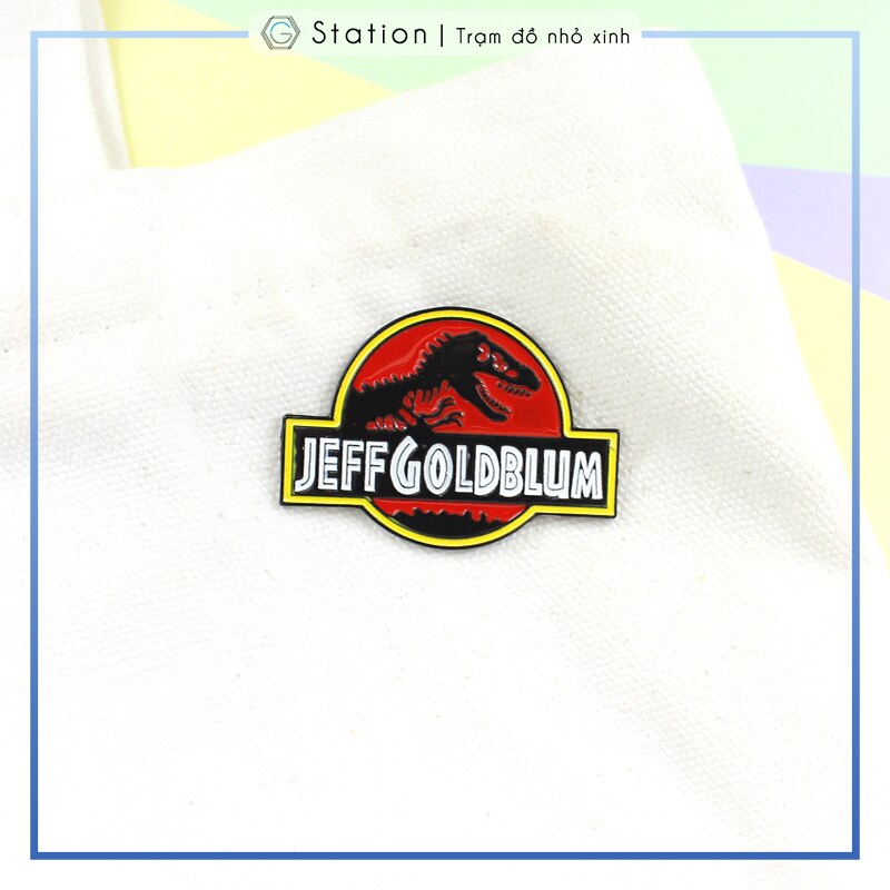 Pin cài áo công viên khủng long Jurassic World - GC135