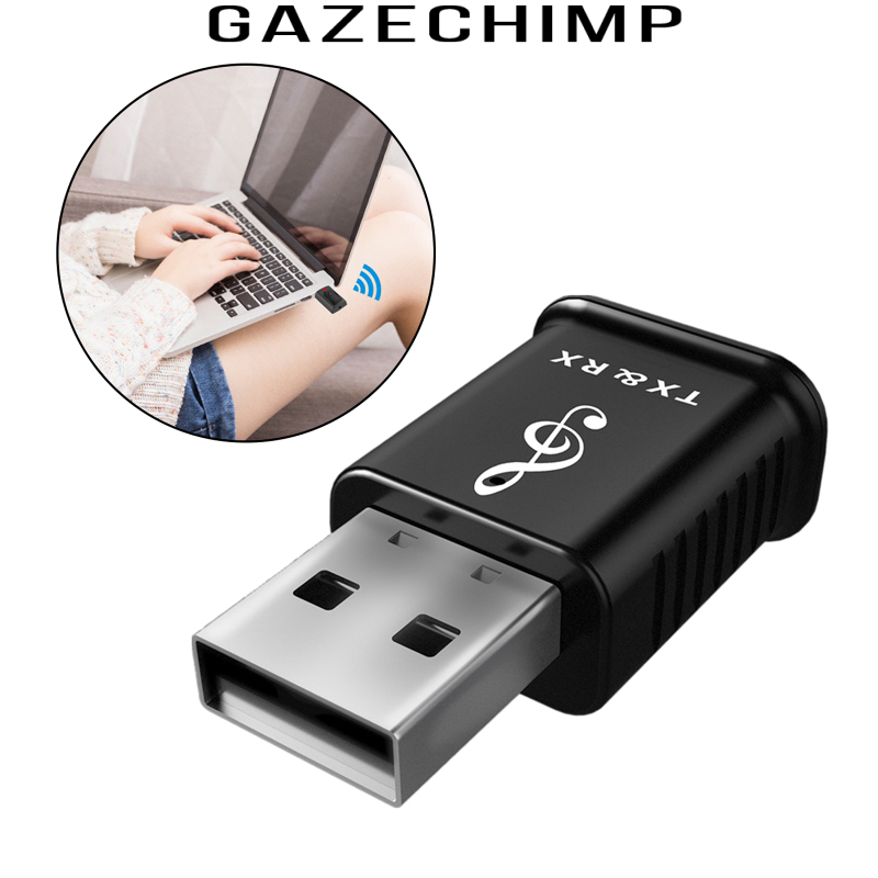 Bộ Chuyển Đổi Âm Thanh Usb Bluetooth 5.0 2 Trong 1 Cho Tv / Pc / Xe Hơi