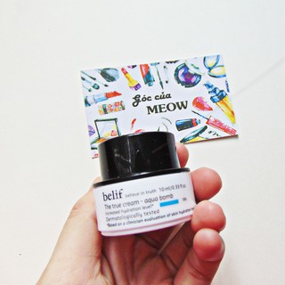 Kem dưỡng Belif The True Cream Aqua Bomb 10ml no box