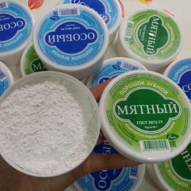 BỘT TRẮNG RĂNG NGA