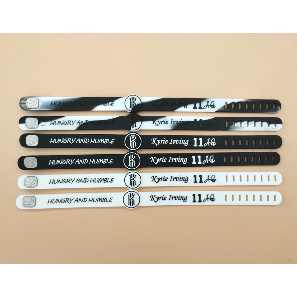 Vòng Tay Silicon In Hình Kyrie Irving NBA Có Thể Điều Chỉnh