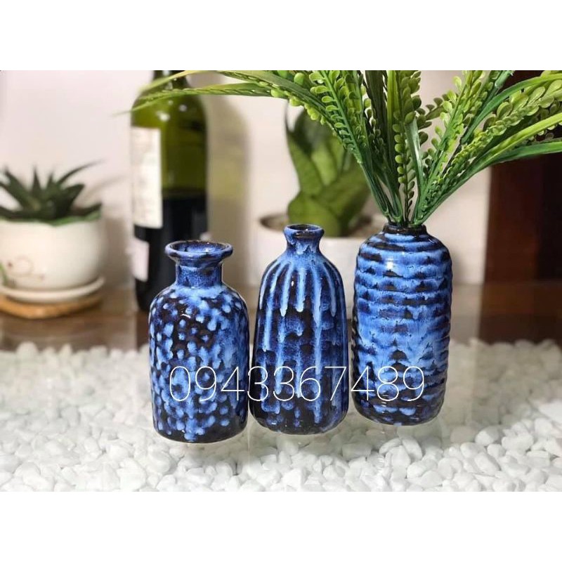 Đồng giá lọ mini,men hỏa biến,cao 6 đến14cm