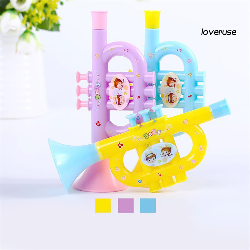 Kèn Trumpet Đồ Chơi Nhiều Màu Sắc Độc Đáo Cho Bé