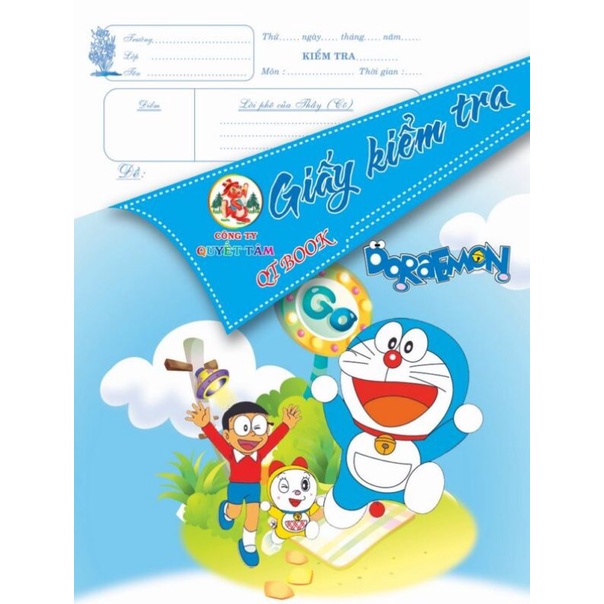 Tập kiễm tra  loại dầy 80gsm