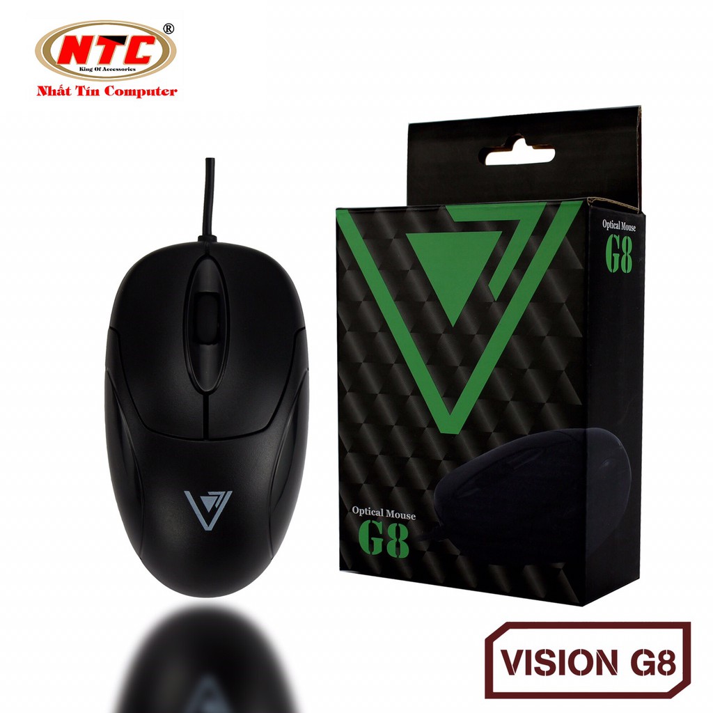 Combo bàn phím và chuột có dây Vision G8-phiên bản 2019-BH 2 năm