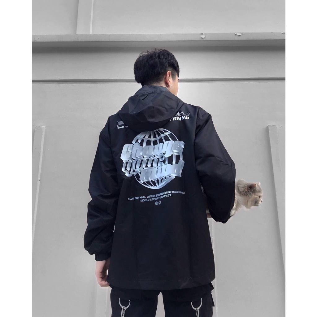Jacket Gió Metaworld Basic Streetwear Unisex.