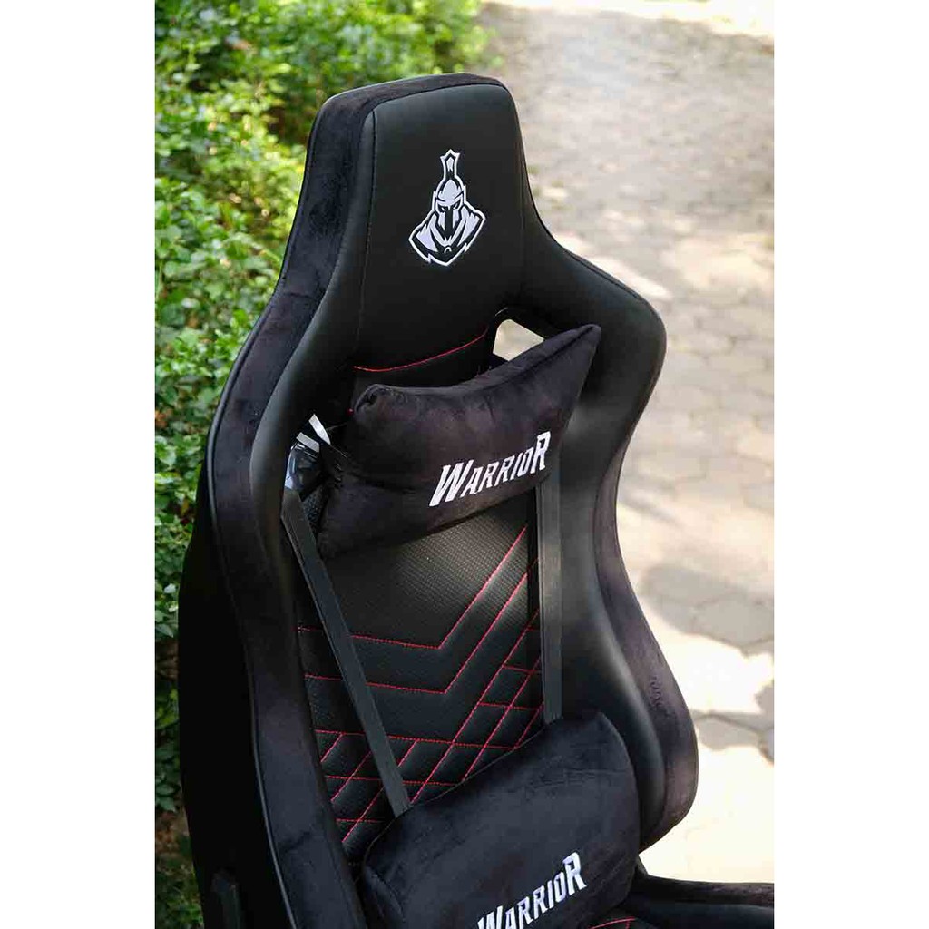 Ghế Gaming WARRIOR GAMING CHAIR Cao Cấp - Maiden Series - WGC307 - Black/Velvet - Chính Hãng - Bảo Hành 12 Tháng | BigBuy360 - bigbuy360.vn