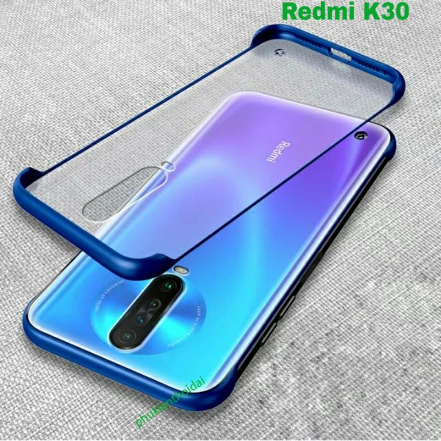 Ốp lưng Xiaomi Redmi K30 / K30 5G / K30 Pro / K40 / K40 Pro trong mờ nhám siêu mỏng không viền chống ố vàng cao cấp