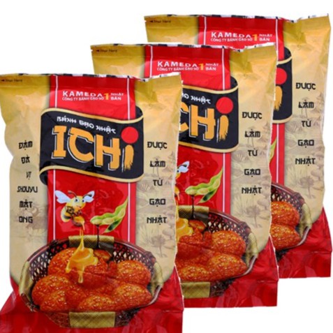 Bánh gạo Nhật Ichi gói 100g