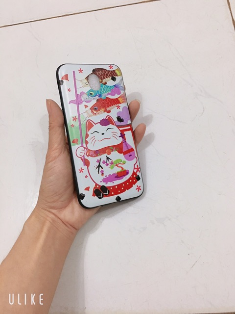 Ốp mèo thần tài sam sung j7pro, J7 pro