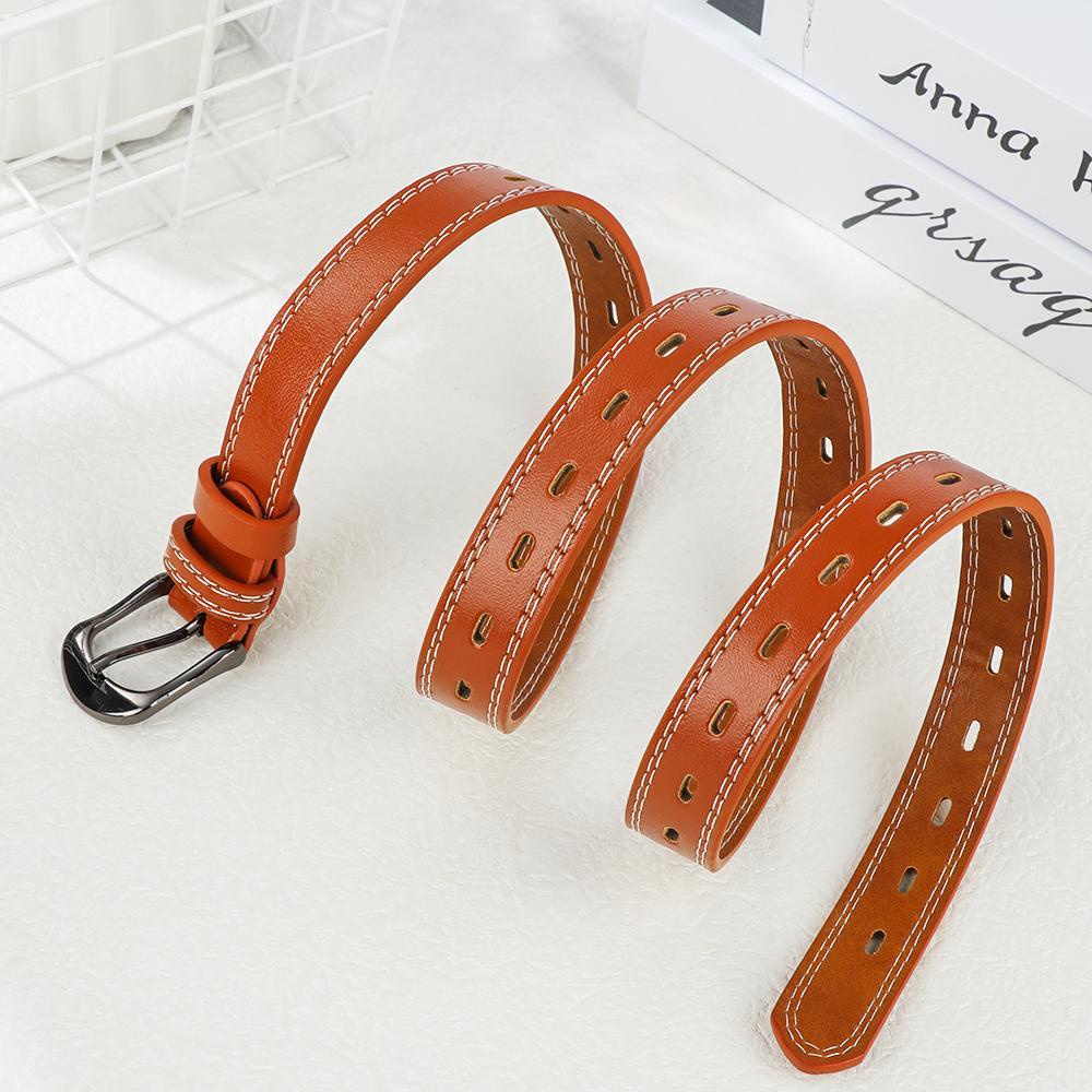 Thắt Lưng Khóa Kim Loại Thời Trang Cho Nữ