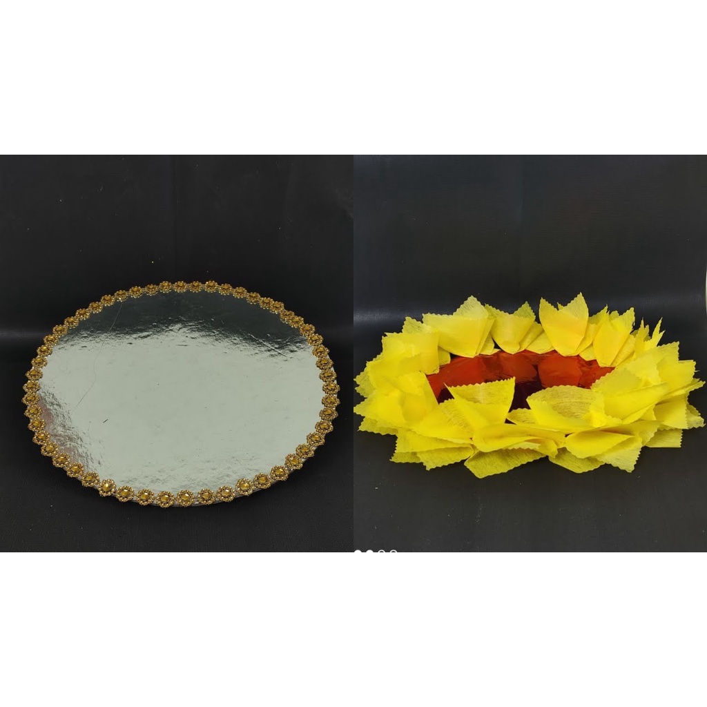 Đế ép hình tròn lót bánh kem- đế làm tháp bia,tháp bánh size 20-40cm