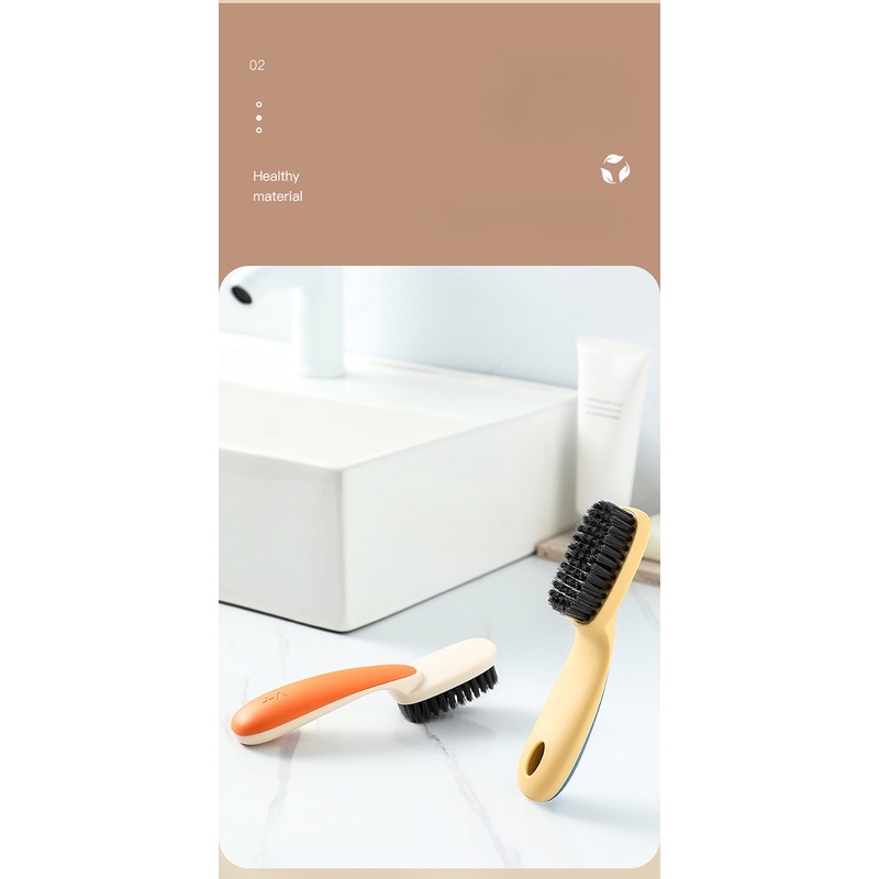 Bộ Bàn Chải Chà Giày Lông Mềm Không Làm Tổn Thương Đa Năng