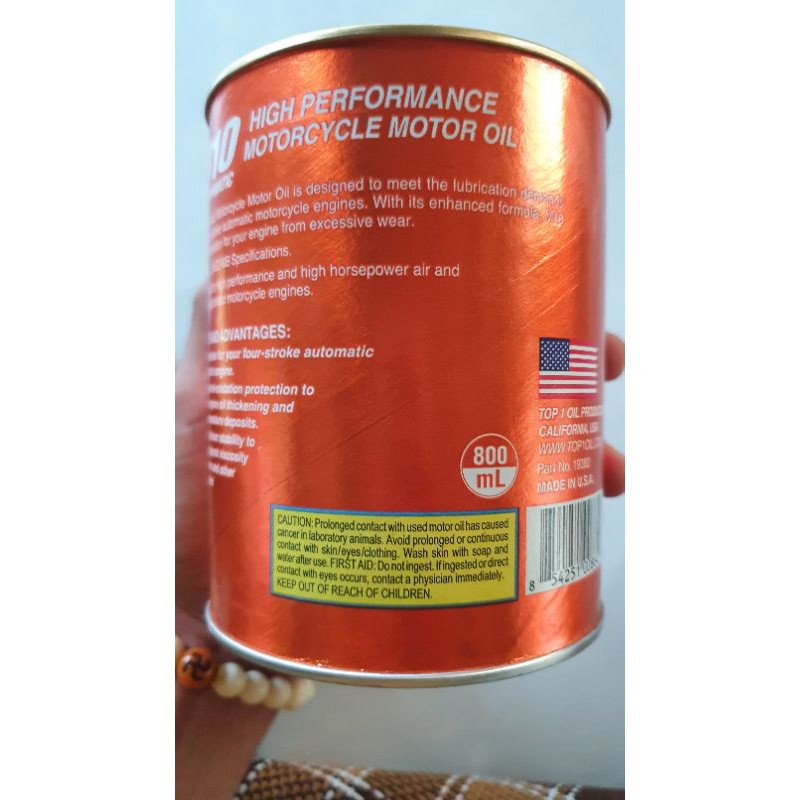 Nhớt Top 1 10W-30 800ml