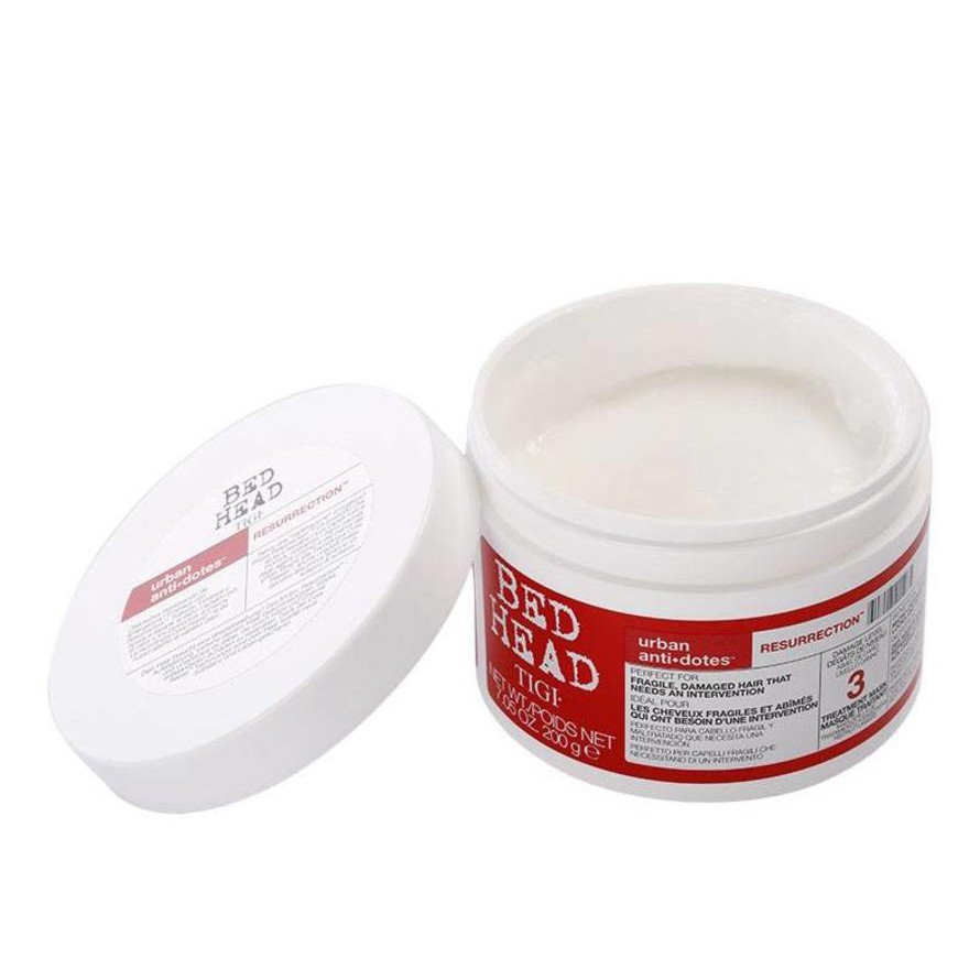 Kem Ủ Tóc Tigi 200g - Ủ Tóc Tigi Bed Head Treatment Đỏ Chứa Nano Collagen Hồi Sinh Tóc Hư Tổn