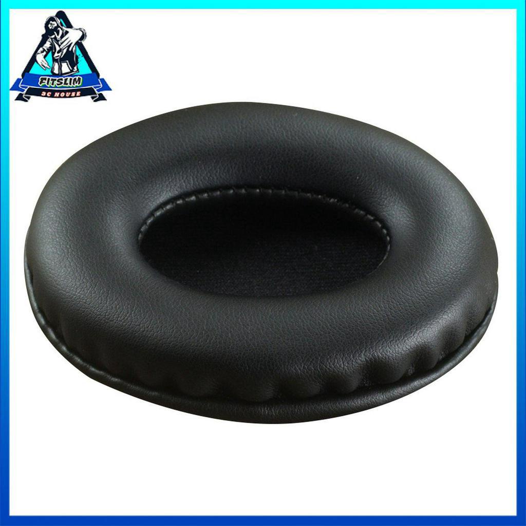 Đệm Mút Da Hình Tròn Thay Thế Cho Tai Nghe Trùm Đầu