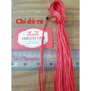 Dây chỉ dù dùng đan vòng tay
