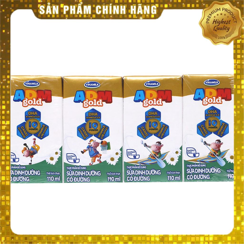 1 Thùng Sữa Tươi ADM Gold 48 Hộp x  110ml tặng 6 hộp