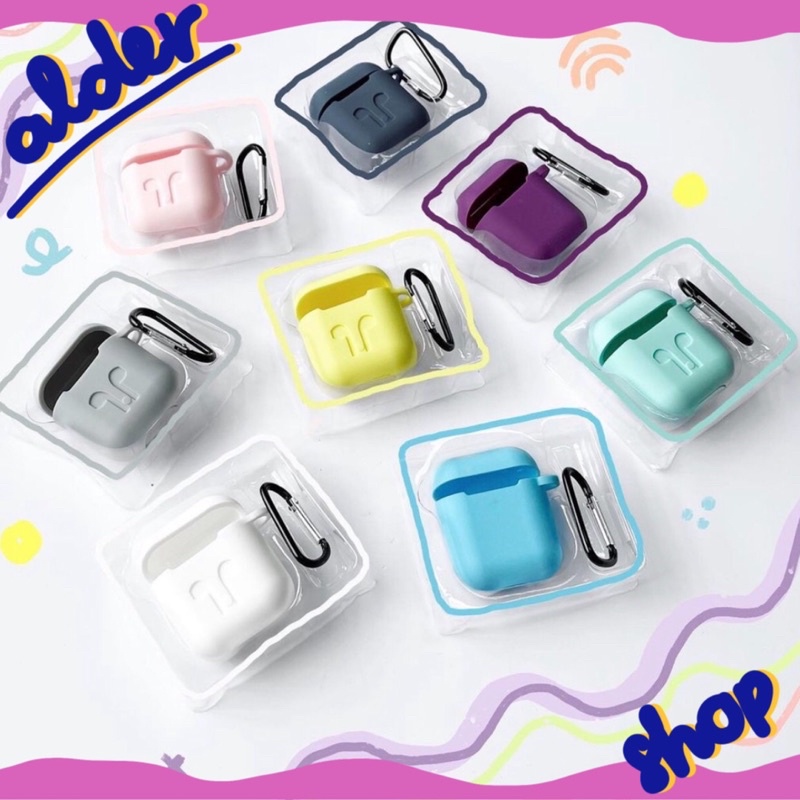 Ốp Lưng / Case Airpod Silicon Màu