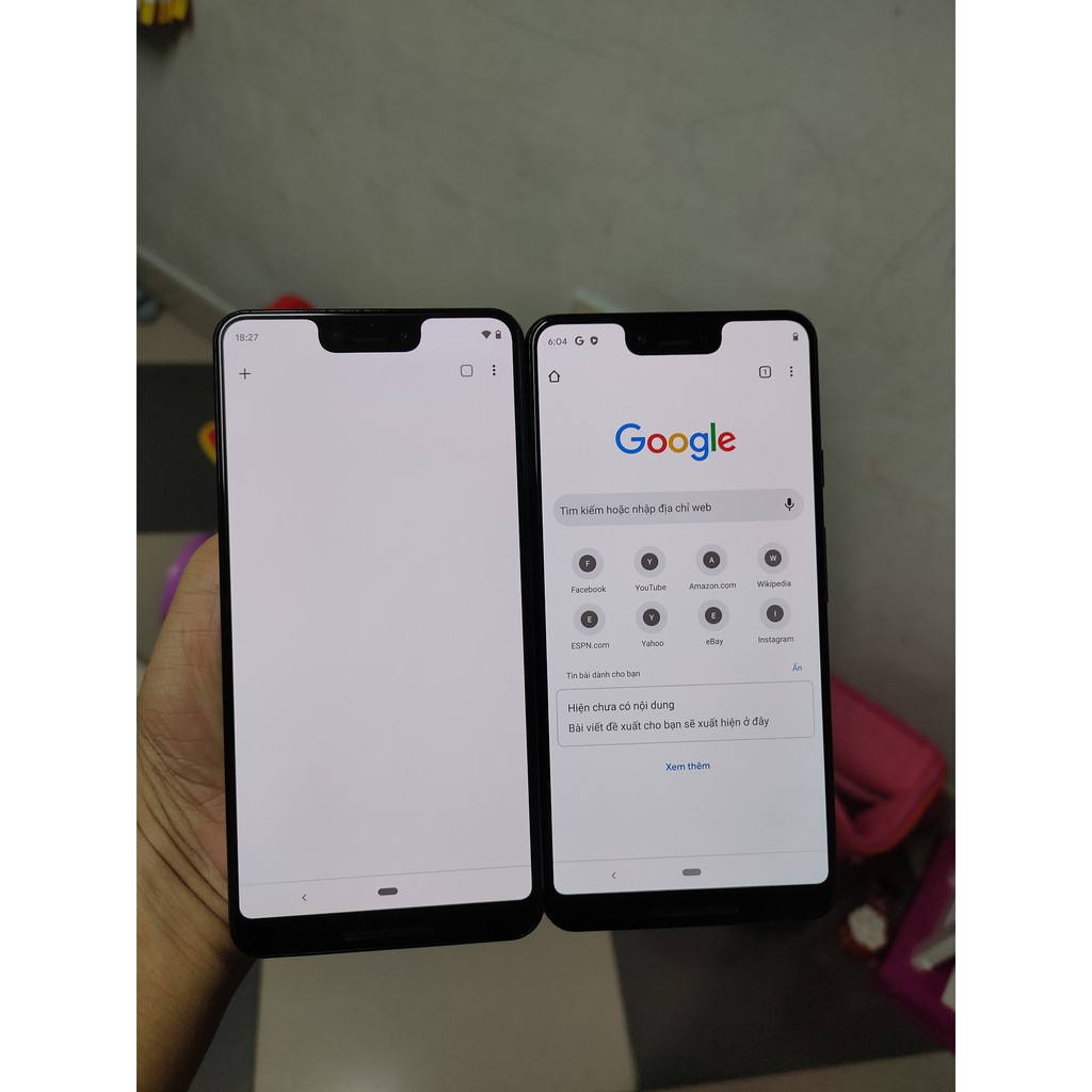 [Mã 2611DIENTU500K hoàn 7% đơn 300K] Điện thoại Google Pixel 3XL | BigBuy360 - bigbuy360.vn
