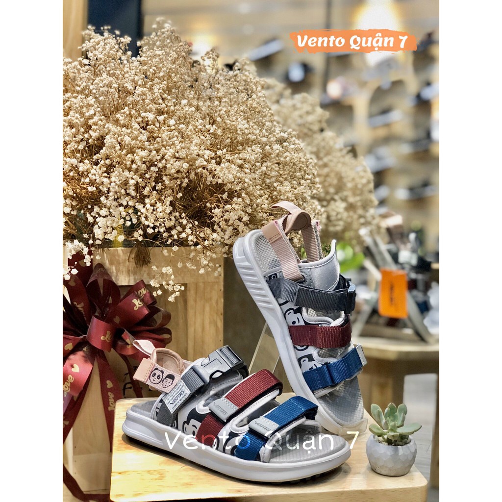 Sandal Vento Nữ Thời Trang NB80 Màu Tro