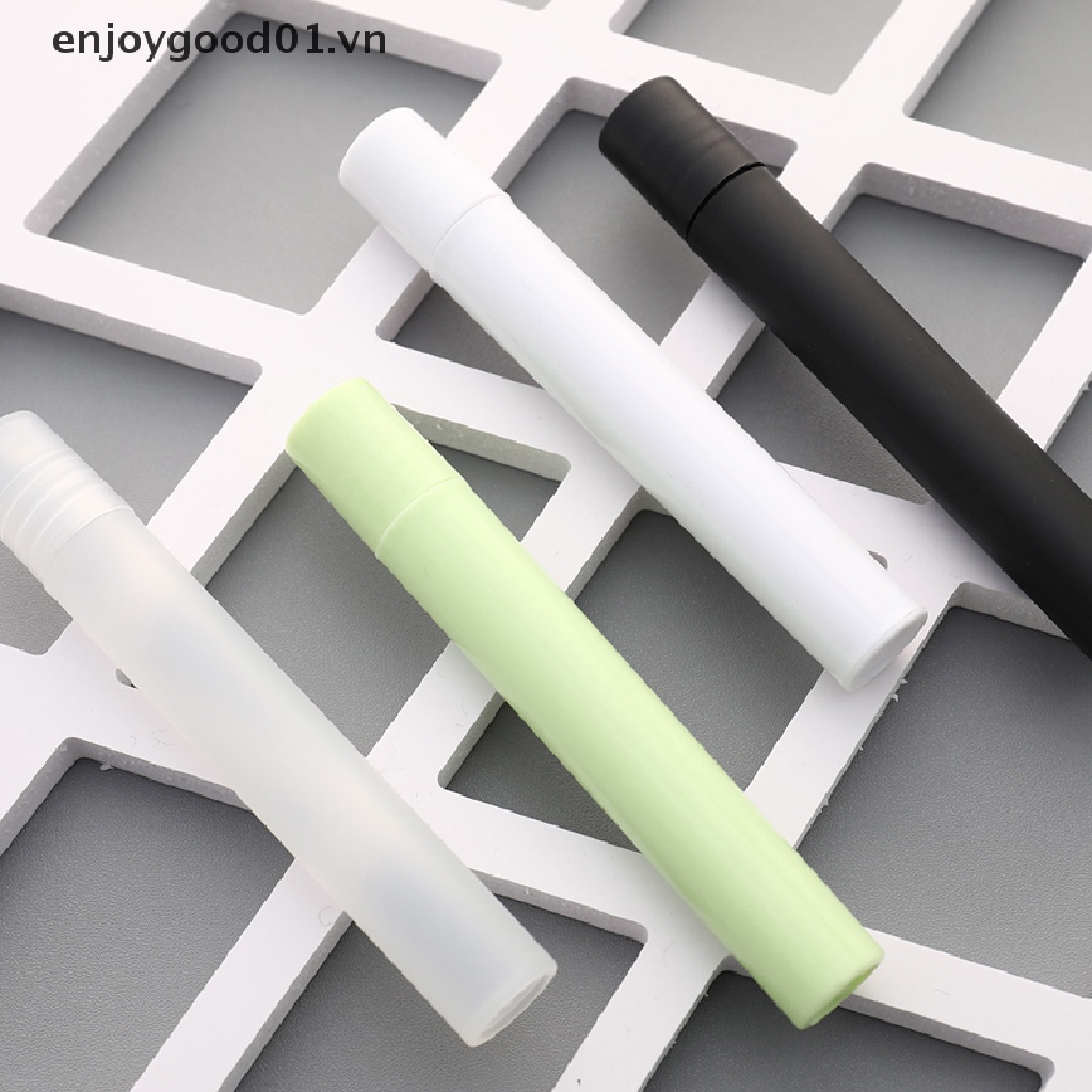 Chai Rỗng 10ml Bằng Nhựa Và Inox Đựng Dầu Thơm Dạng Lăn Tiện Dụng