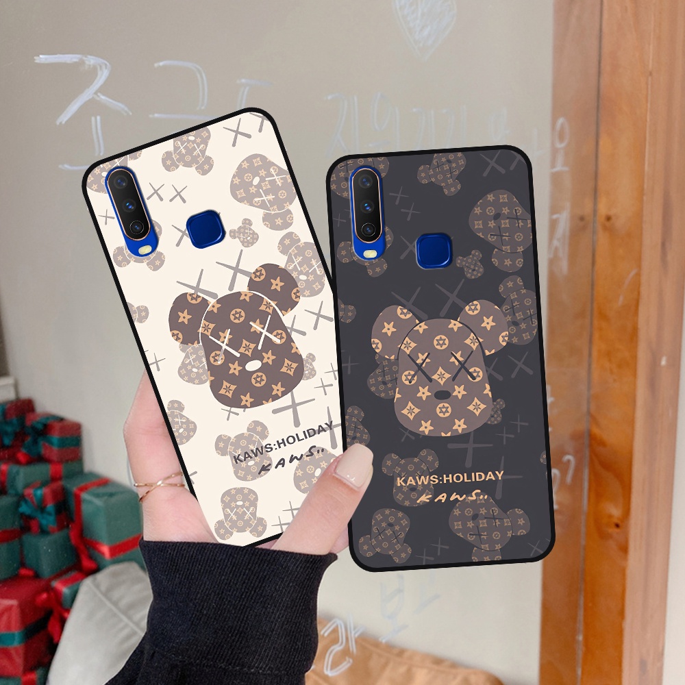 Ốp Vivo U10 / Y11 / Y12 / Y15 / Y17 in hình họa tiết Mountain, Be@rbrick dễ thương (T13 - T18)