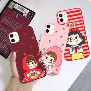Ốp điện thoại bé dâu tây dễ thương cho IPhone 13 13Pro 13Promax 12 12Pro 12Promax  11 11ProMax 7 8 SE 2020 7Plus 8Plus X XS XR XSmax