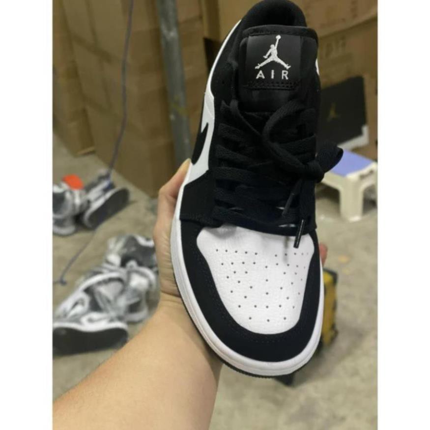 ✔️Giày Sneaker Jordan 1 Low Panda Đen Trắng Thấp Cổ Fullbox✔️